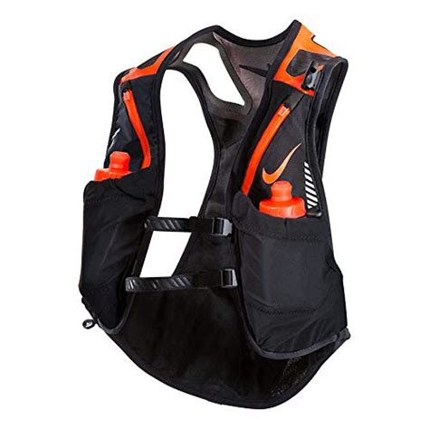 Nike Trail Kiger Running Hydration Vest with 2 Bottles, Small, (Black ...
