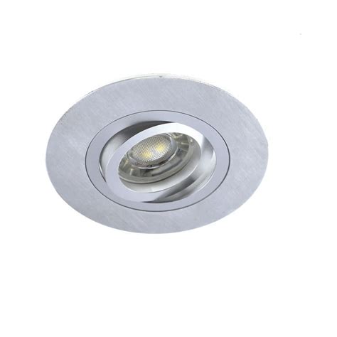Recessed Tilting Light Helium Plus Inox - CristalRecord