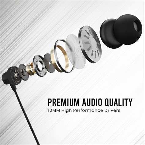 SM EARPHONE - WATER LITE C-TYPE BLACK