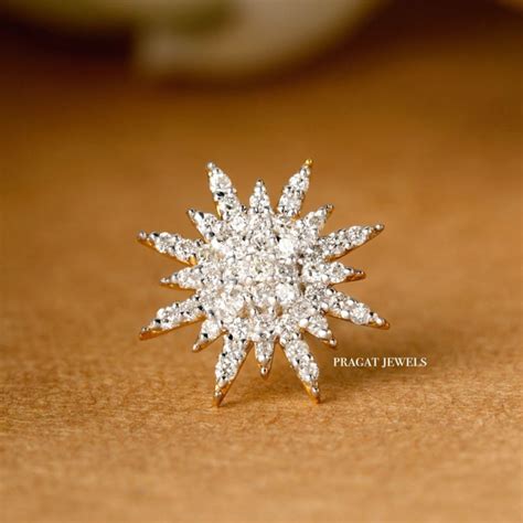 Indian Nose Stud Traditional Nose Stud Indian Nose pin Diamond Nose Pi ...