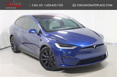 Used 2023 Tesla Model X Long Range-22Wheels -6 Seater -FSD For Sale (Sold) | Chicago Auto Place ...
