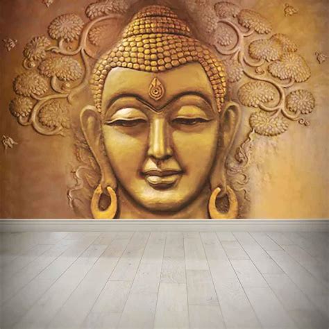 NISH! Buddha Wallpaper Mural | Recommended for Walls, Living Room ...