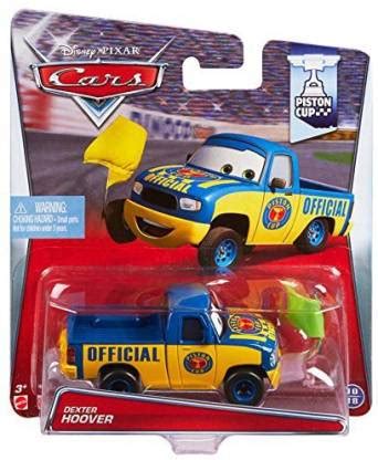 MATTEL disney/pixar cars Dexter Hoover With Yellow Flag Diecast ...