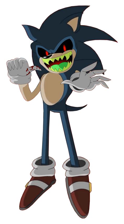 Sonic.EXE Render by Kingevan210 on DeviantArt