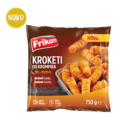 Kroketi za rernu - Hrskavi spolja, mekani iznutra – Novosti — Frikom