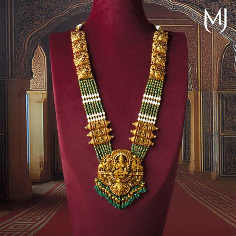 Buy Antique Necklace Set for Bridal Online India | Bridal Gold ...