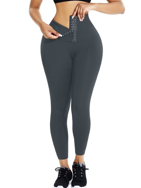 Lilvigor Women Corset Yoga Pants High Waist Leggings with Adjustable ...