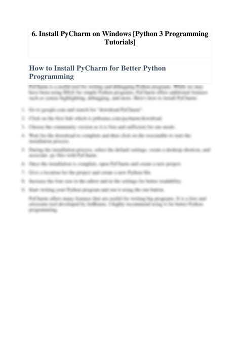 Python PyCharm Tutorials 的图像结果