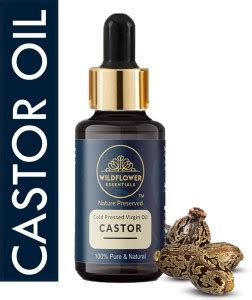 Wildflower essentials 100% Pure & Natural Castor Oil For Hair Growth ...