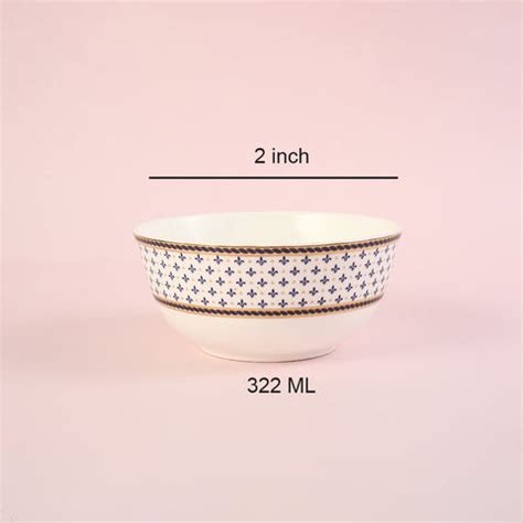 Sicilia Fine Bone China Bowl - Royal Blue - Set of 2 Pcs – Wonderchef India