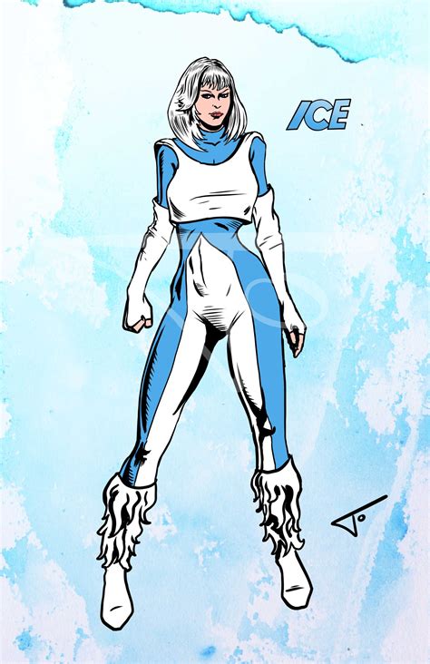 5. Ice | Dc comics characters, Comic book costumes, Comics girls