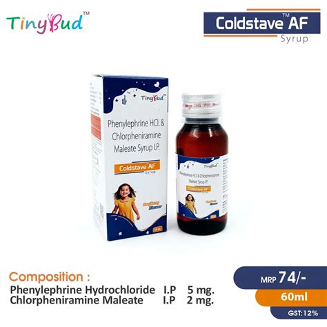 Chlorpheniramine Maleate 2mg Phenylephrine 5mg Syrup - Chlorpheniramine ...
