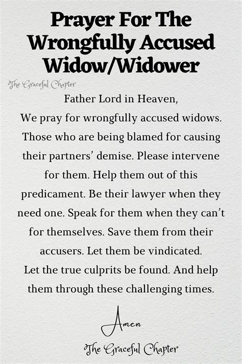 10 Comforting Prayers For Widows And Widowers - The Graceful Chapter
