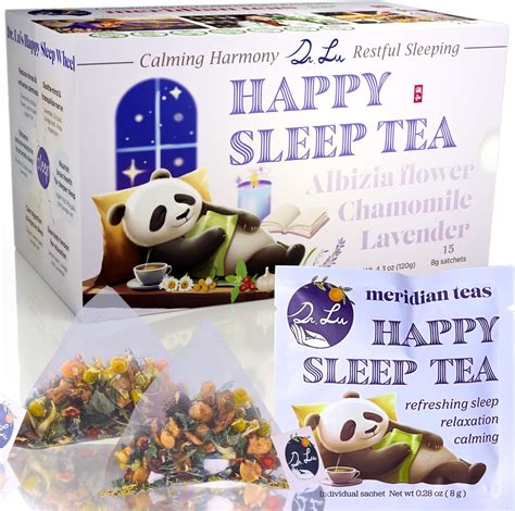 Amazon.com: Dr. Lu's Happy Sleep Tea | 100% Natural Melatonin ...
