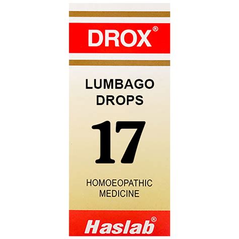 Buy Haslab Drox 17 Lumbago Drop 25% OFF | Medhomeo.com