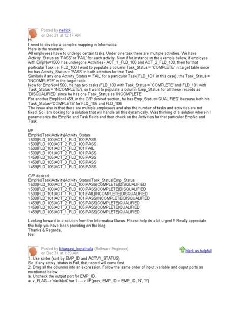 Image result for Complex Mapping Scenario in Informatica