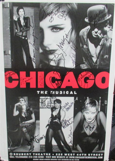 Chicago Original Musical Poster