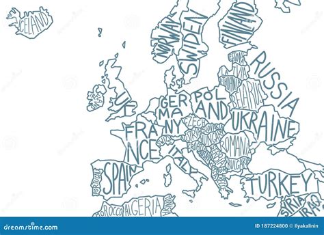 Europe Map Drawing 的图像结果