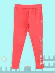 HRX by Hrithik Roshan Solid Women Pink Tights - Buy HRX by Hrithik ...