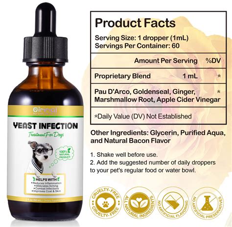 Oimmal Yeast Infection Treatment Drops for Dogs · oimmal