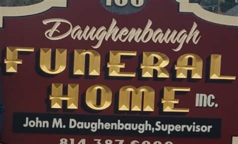 Daughenbaugh Funeral Home, Inc. - Snow Shoe Obituaries & Services In ...