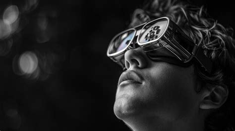A man wearing vr box virtual reality concept | Premium AI-generated image