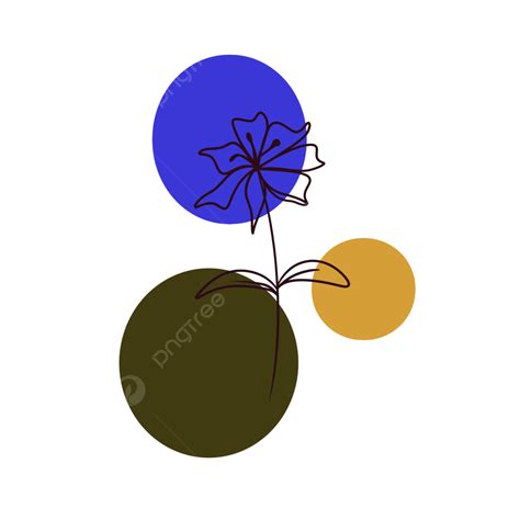 One Lineone Line Flower PNG, Vector, PSD, and Clipart With Transparent ...
