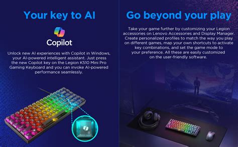 Amazon.in: Buy Lenovo Legion K510 Mini Pro Gaming Keyboard, 16.8 ...