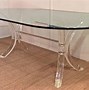 Image result for Oval Glass Top Dining Table