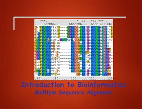 Bioinformatics Tutorial 的图像结果