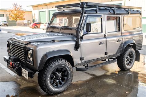 This Former Military Land Rover Defender 110 Is Now The Pinnacle Of Cool Off-Roaders