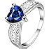 Buy Caratcube Sapphire Blue Austrian Crystal Heart Of The Ocean Titanic ...