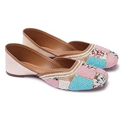 ZAPATOZ Women's Ethnic Flats, Best Comfortable Stylish/Traditional Slip ...