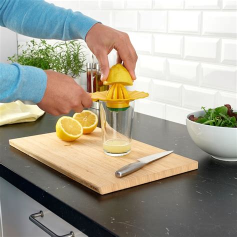 UPPFYLLD lemon squeezer, bright yellow/bright green, 15 cm (6") - IKEA
