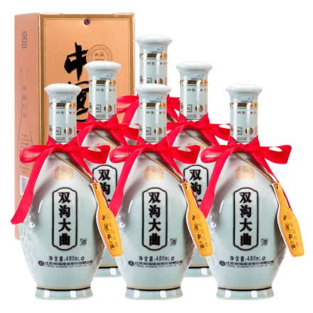 42°度双沟大曲(青瓷)480ml*6【价格 品牌 图片 评论】-酒仙网