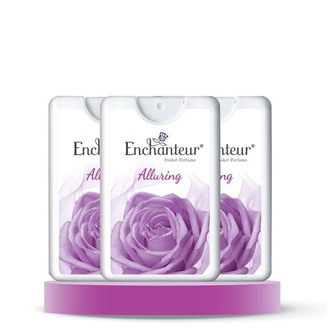 Enchanteur Alluring Pocket Perfume For Women 18ml Pack of 3