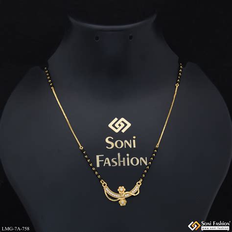 Artisanal Design Gold Plated Mangalsutra for Women - Style A758 – Soni ...