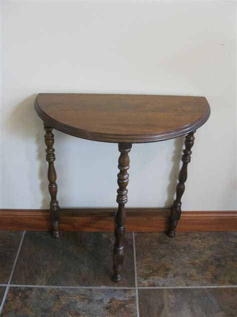 Half Round Accent Table at Lisa Lopez blog