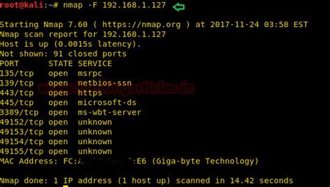 Network Scanning using NMAP (Beginner Guide) - Hacking Articles