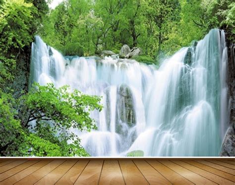 Avikalp MWZ2479 Trees Waterfalls Forest HD Wallpaper – Avikalp ...