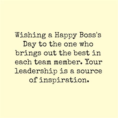45 Happy Boss's Day Messages, Quotes and Greetings - Tiny Positive