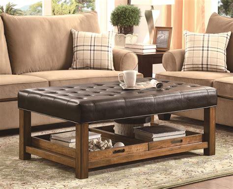 Stylish Coffee Table Ottoman Combo for Modern Living Rooms