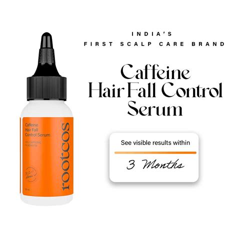 Caffeine Hair fall control serum – Rootcos