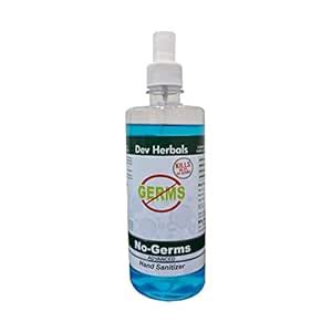 No Germs Advanced Sanitizer with 70% Alcohol added with the goodness of ...