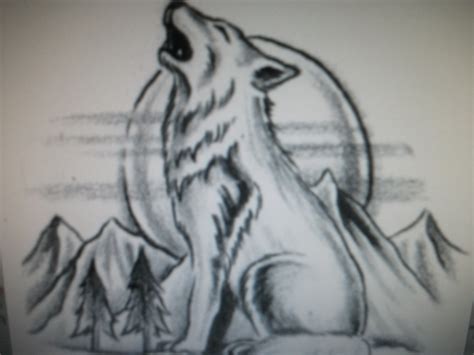 Cool Drawing Of Wolves at GetDrawings | Free download