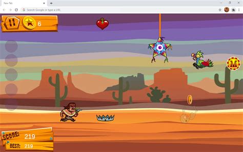 Cowboy Dash Runner Game for Google Chrome - Extension Download