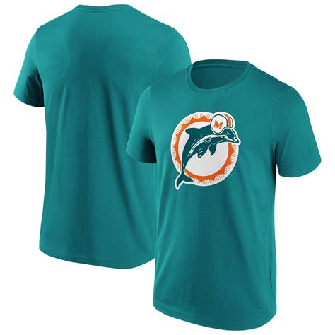 Mens Miami Dolphins Classic Logo T-Shirt | Rebel Sport
