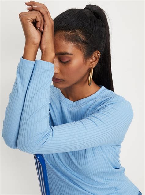 Buy Women Textured Knit Long Sleeve Top Online at just Rs. 499.0 ...