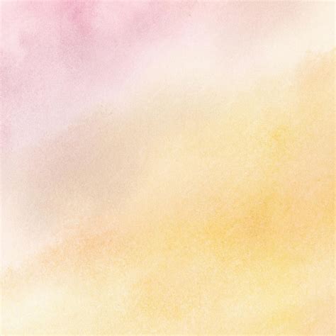 Pink and yellow watercolor background with a soft pastel color ...