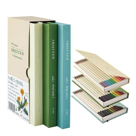 Dragonfly Tombow Irojiten Colour Dictionary Wooden Pencil - Set of 30 ...